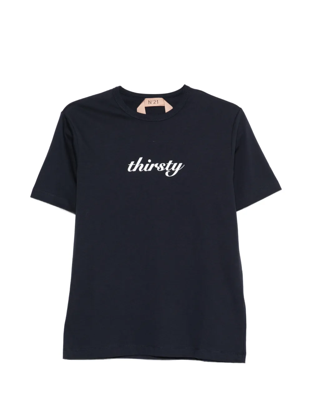 Nº21 thirsty T-shirt - Blu