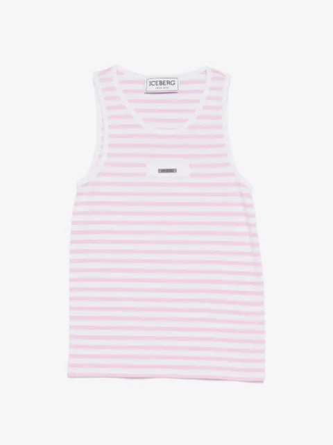 Iceberg striped plaque top