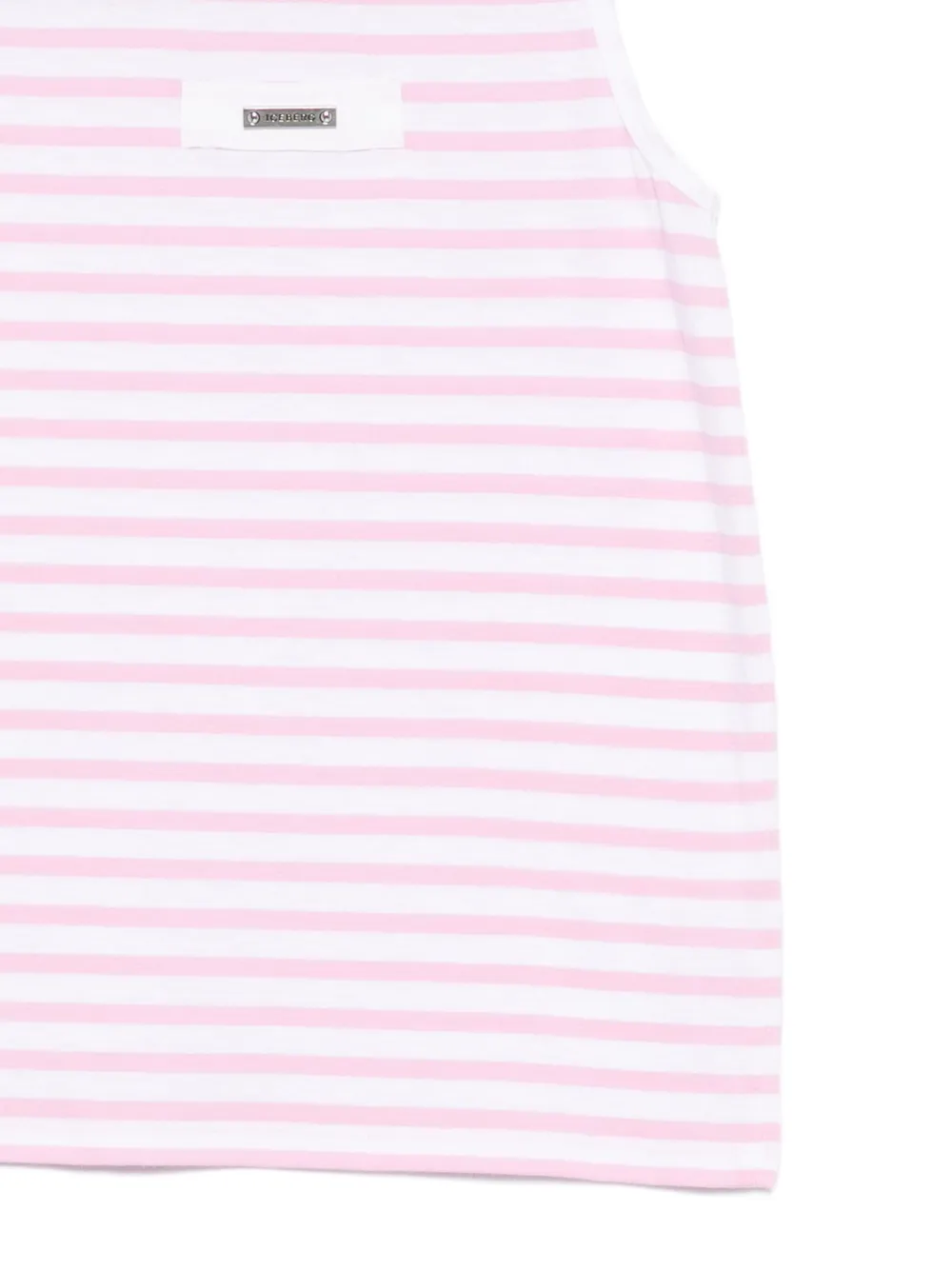  Iceberg Striped Plaque Top - Pink 