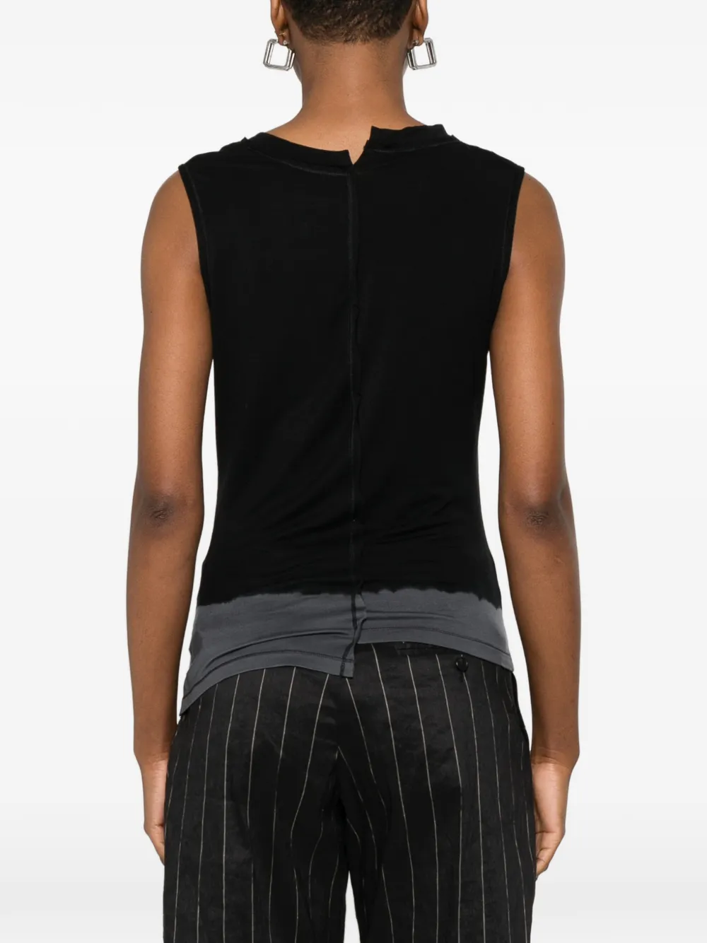 Y-3 Mouwloze top Zwart