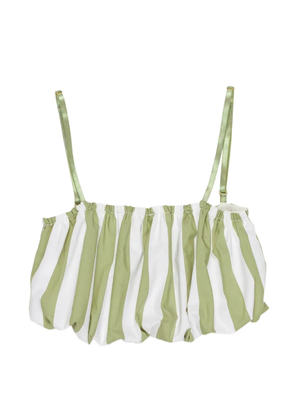 Miss Grant Kids striped top - Verde
