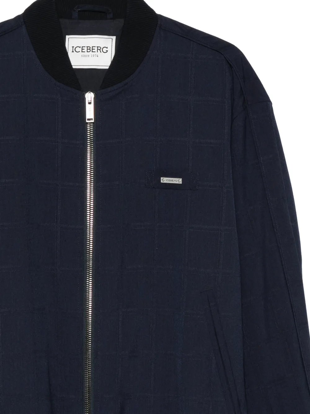 Iceberg Bomberjack met rits Blauw