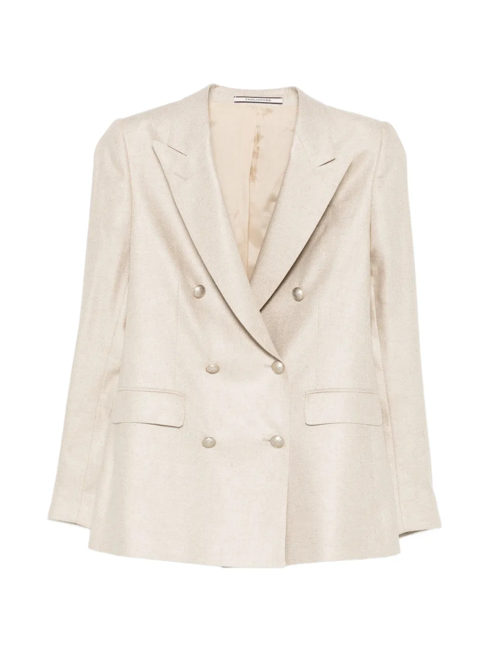 Tagliatore double-breasted blazer - Neutrals