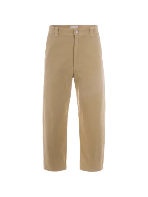 A.P.C. pantalones rectos con pinzas