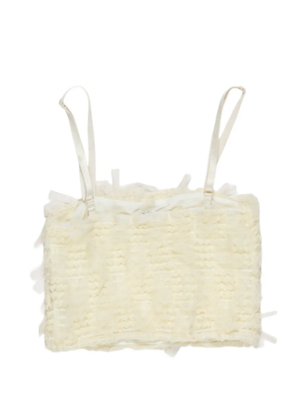  Miss Grant Kids Ruffled Top - White 