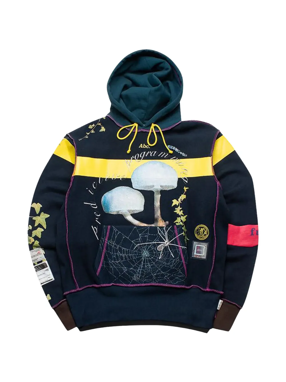 Advisory Board Crystals printed hoodie - Blu