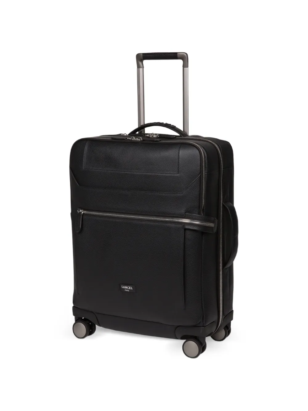  Lancel 4-wheel Cabin Suitcase - Black 
