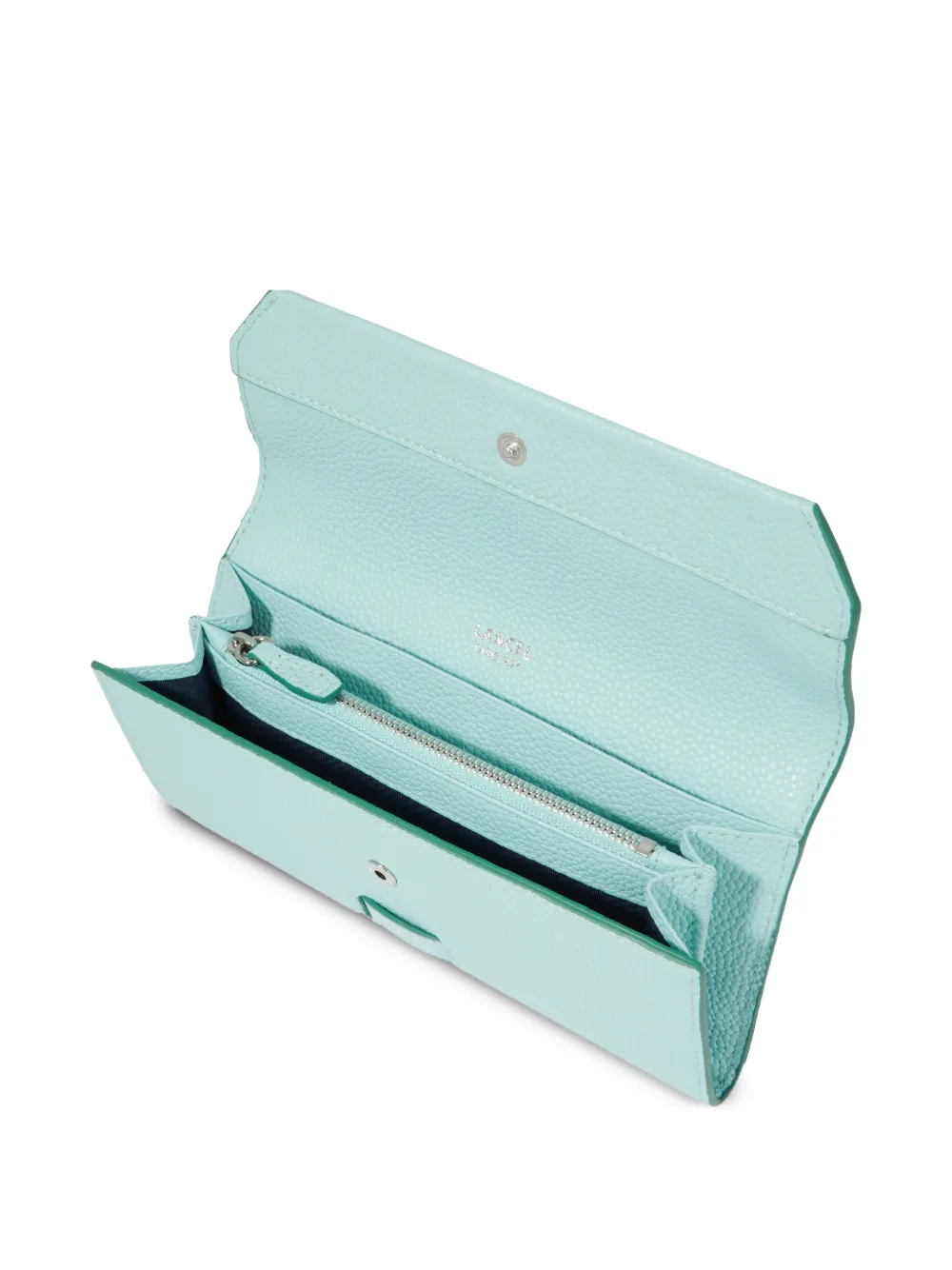 Lancel Compacte portemonnee Blauw