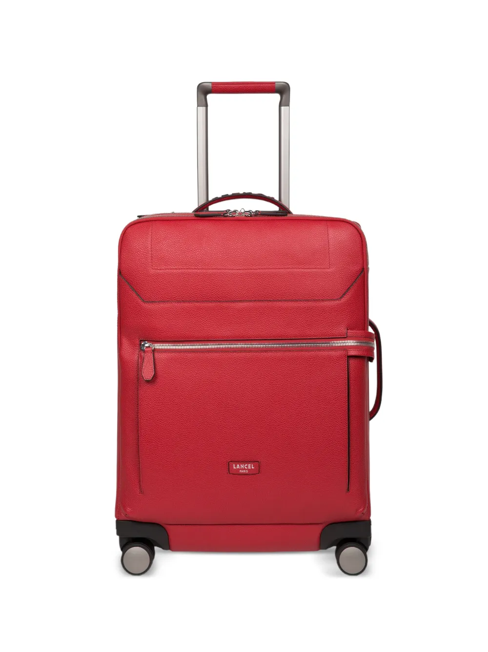 Lancel 4-wheel cabin suitcase - Rosso