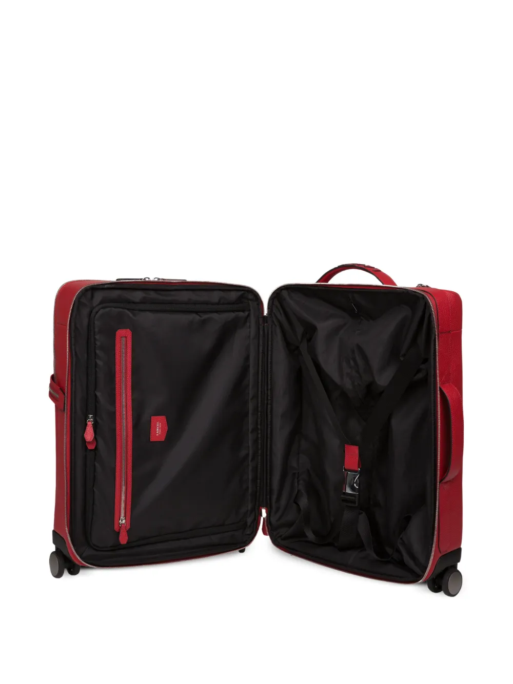 Lancel Koffer met 4 wielen Rood