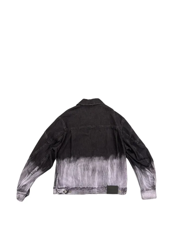 Feng Chen Wang タイダイ デニムジャケット | ブラック | FARFETCH JP