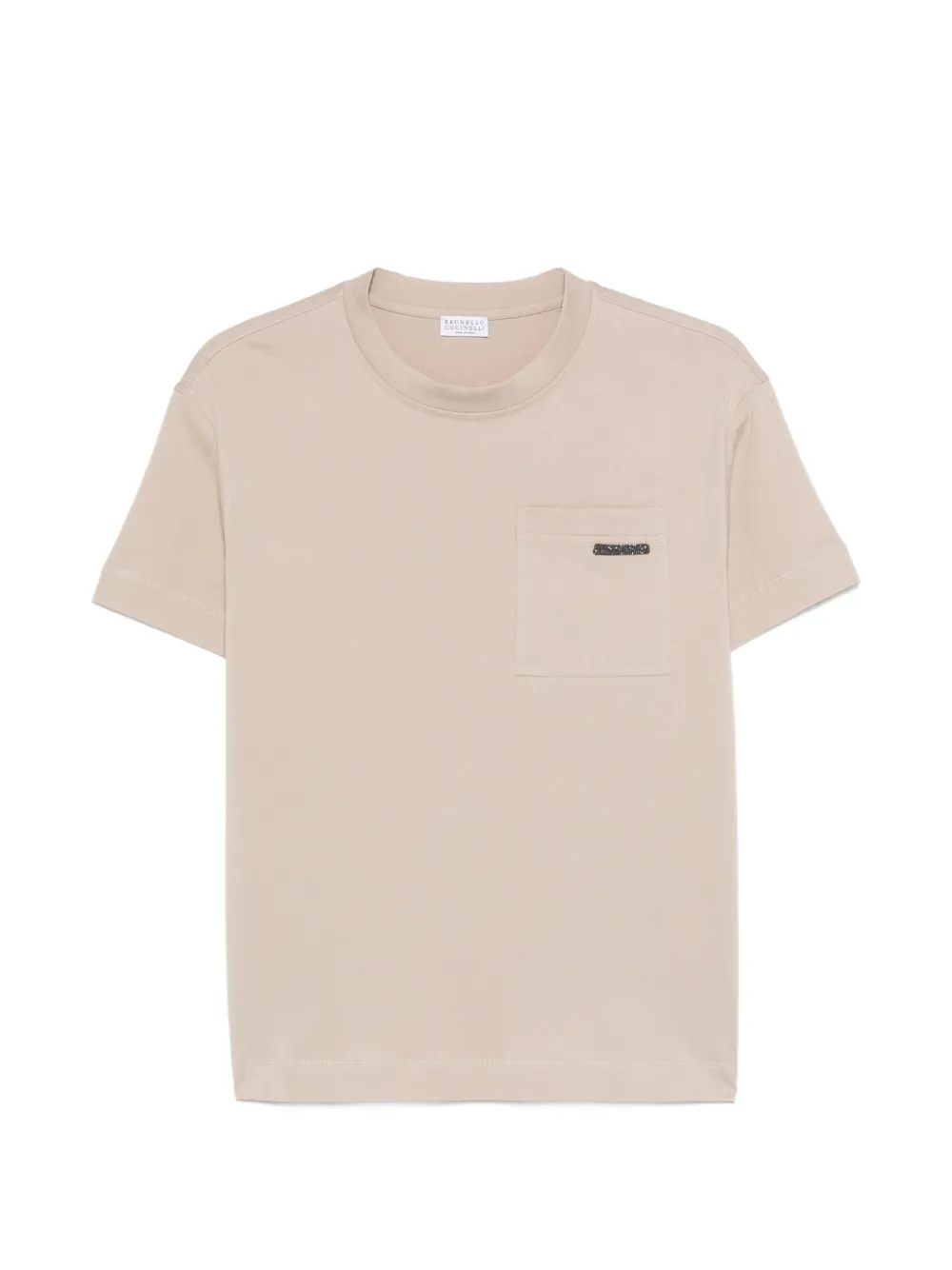 Brunello Cucinelli chest pocket T-shirt - Toni neutri