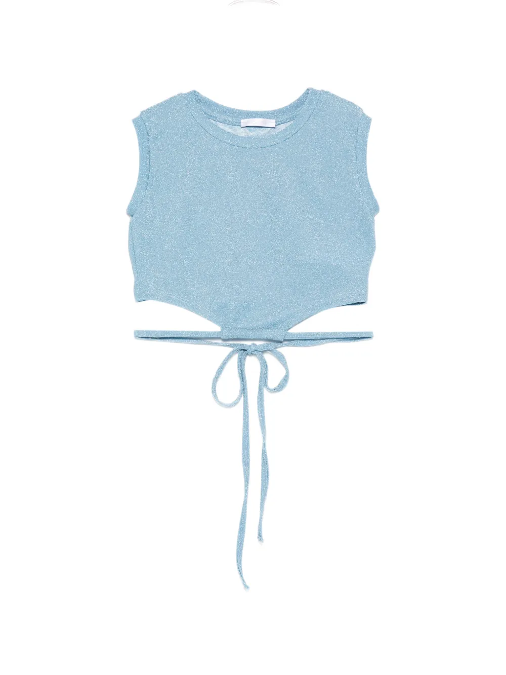 Miss Grant Kids tie strap top - Blu