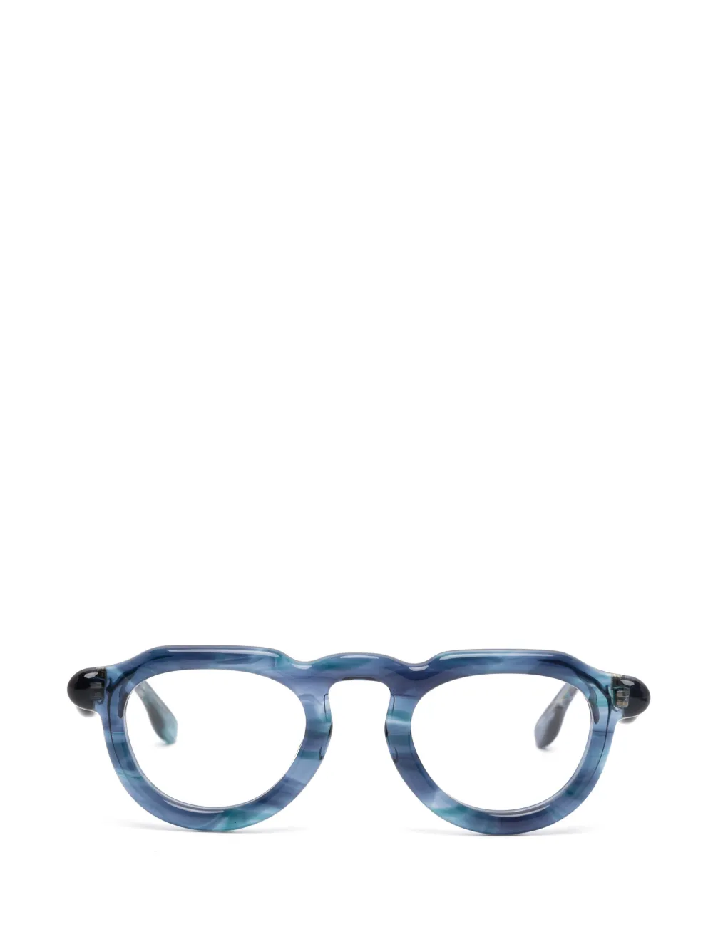 Paloceras round-frame glasses - Blu