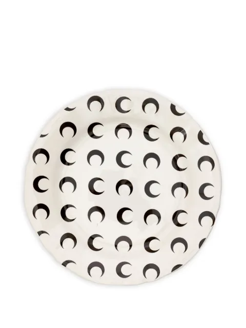 Marine Serre moon-pattern plate (set of two)