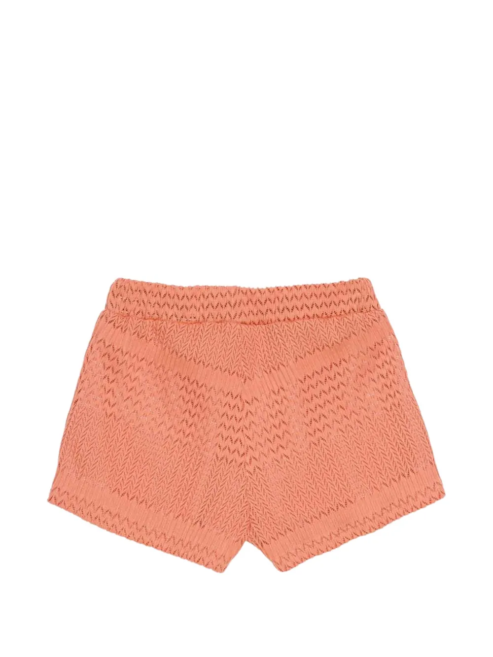Miss Grant Kids Gebreide shorts Oranje