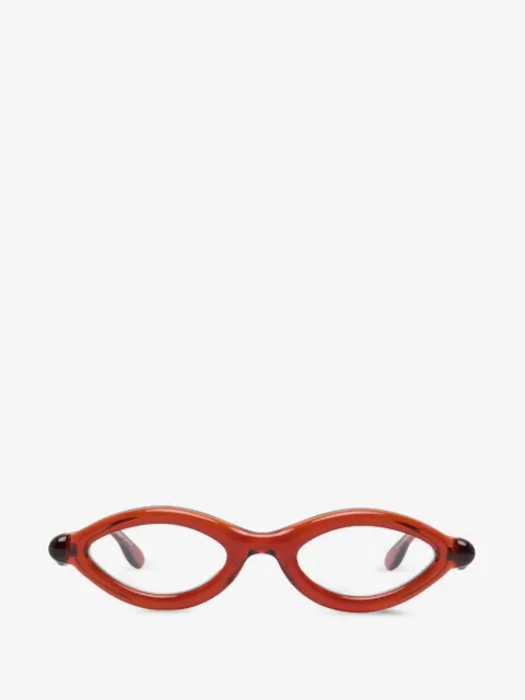 Paloceras oval-frame glasses