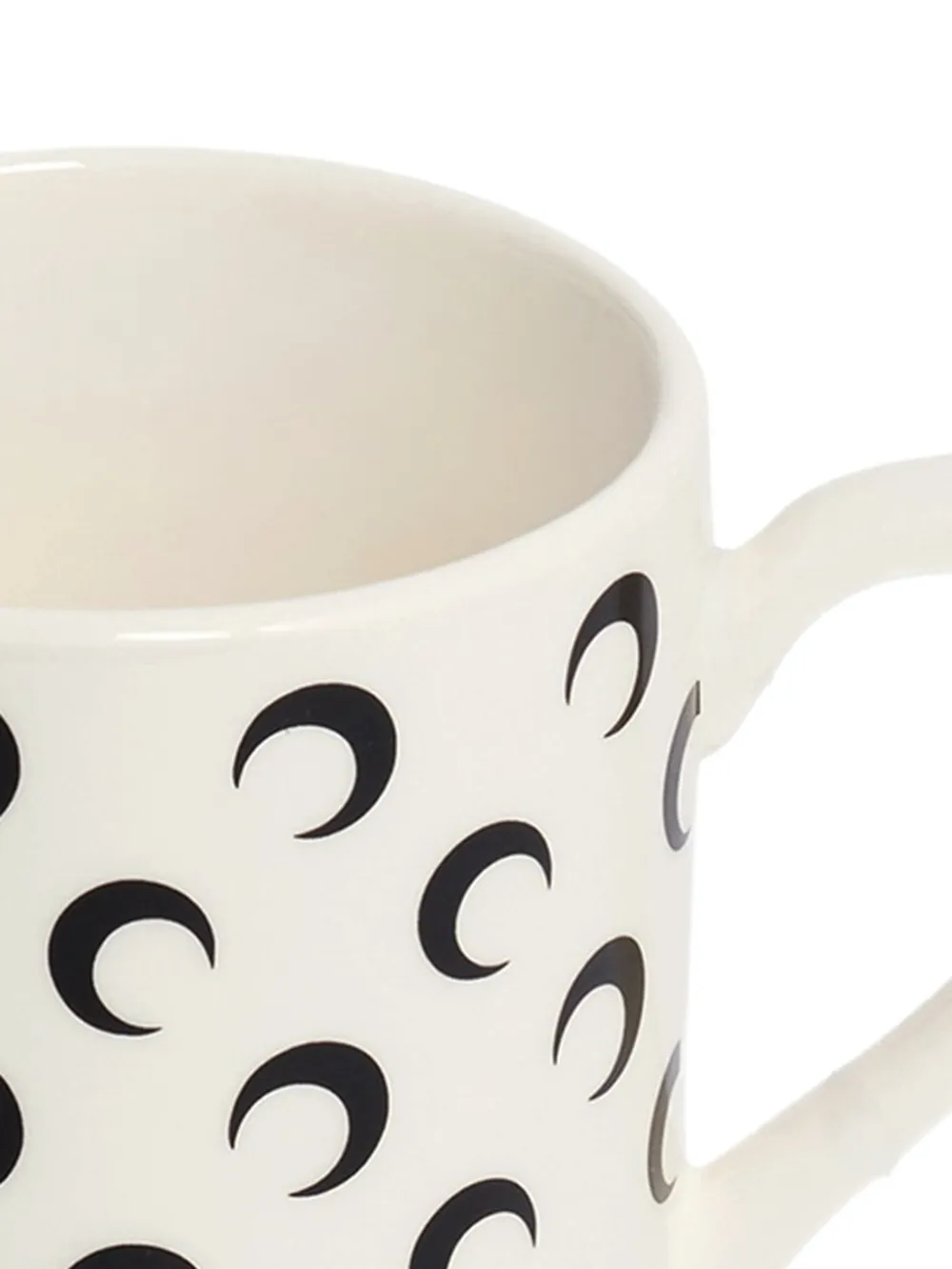  Marine Serre Moon-print Mug - Neutrals 
