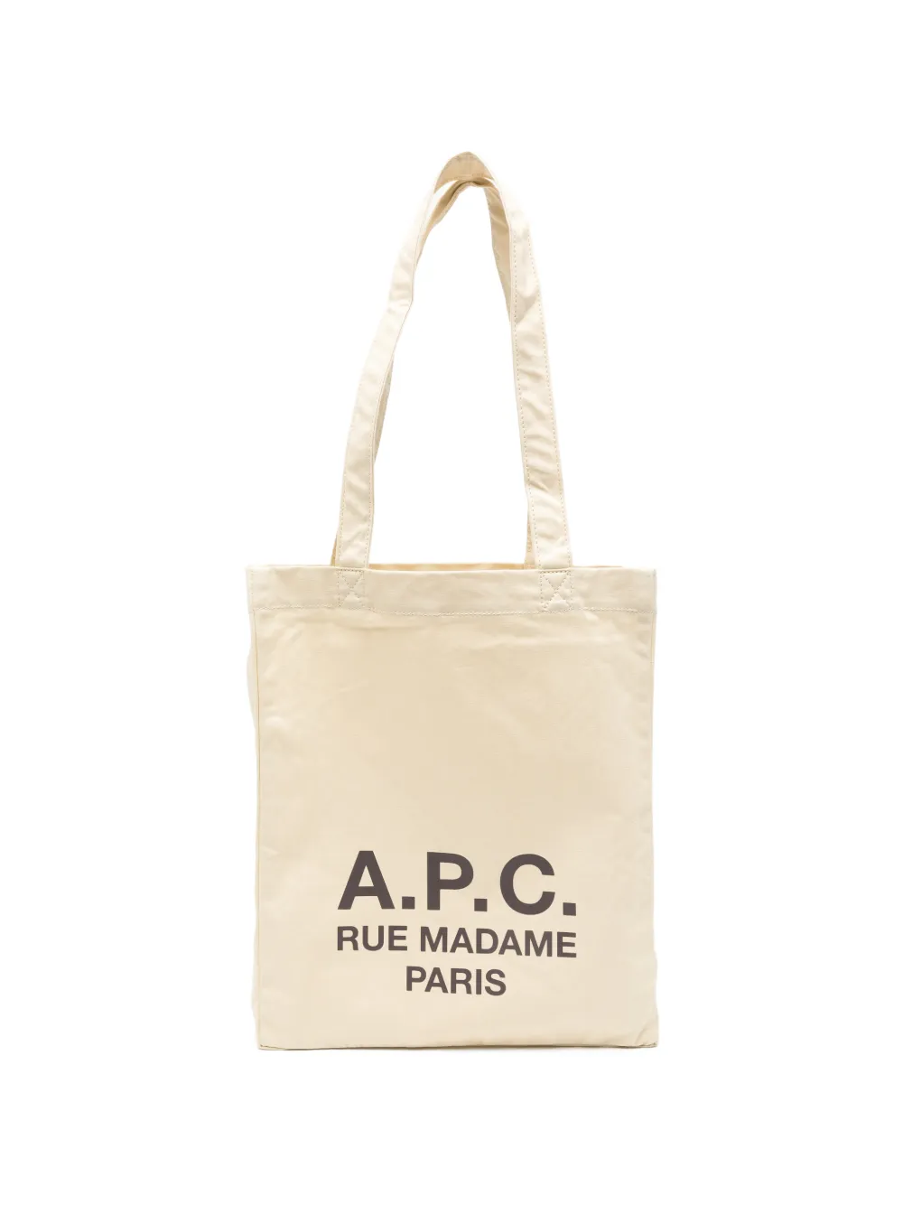 A.P.C. Borsa tote Lou Rue - Toni neutri