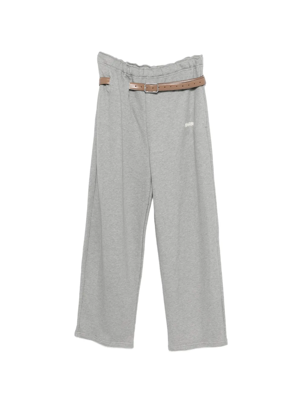 Magliano buckle-belt track pants - Grigio