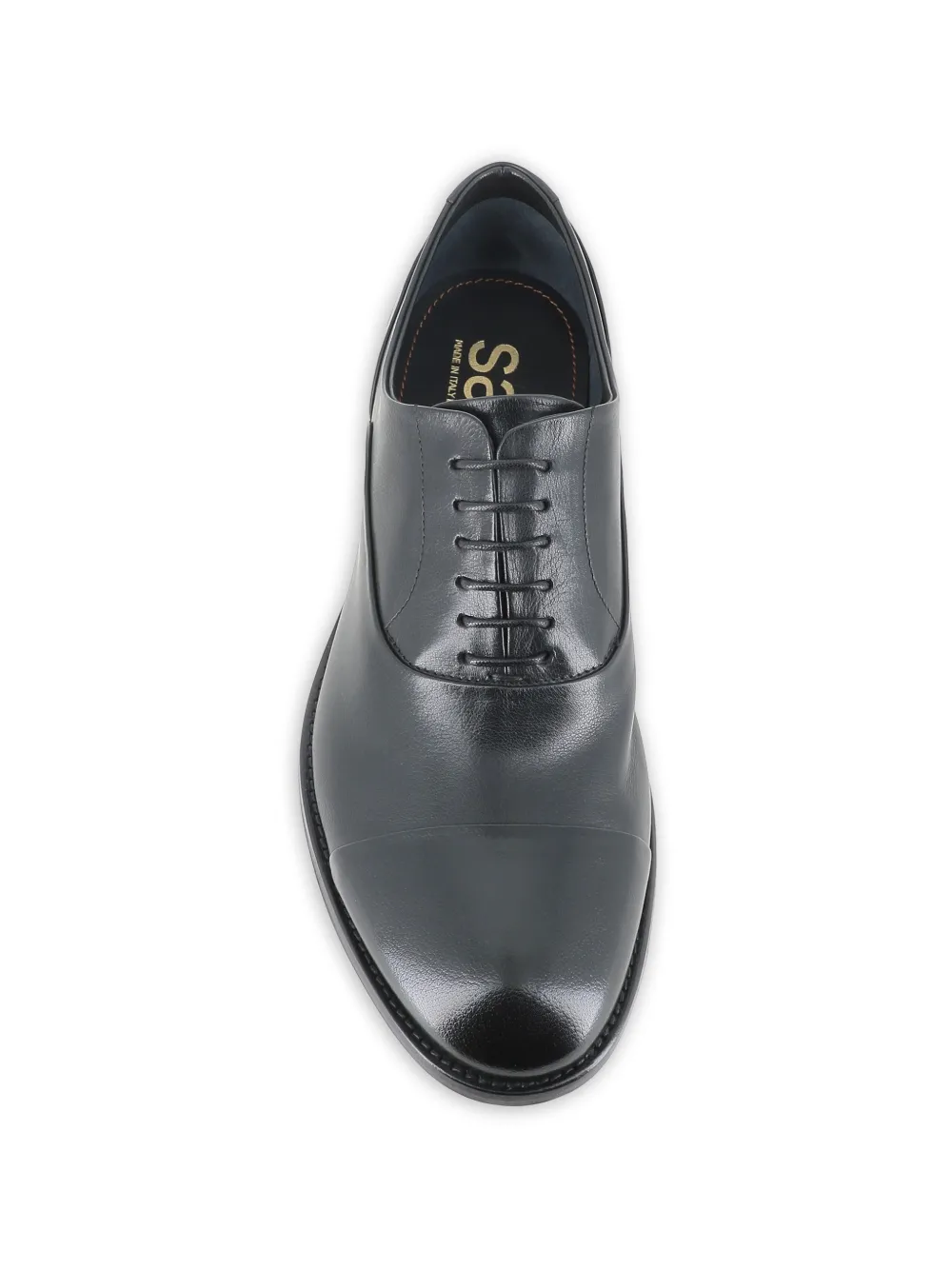 Tassinari Oxford schoenen met bewerkte neus Zwart