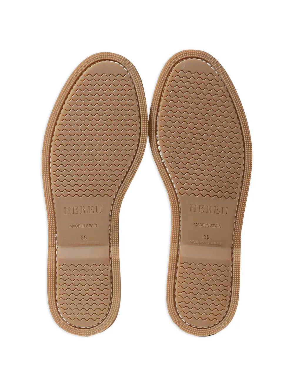 Hereu Alber loafers met T-bandje Zwart