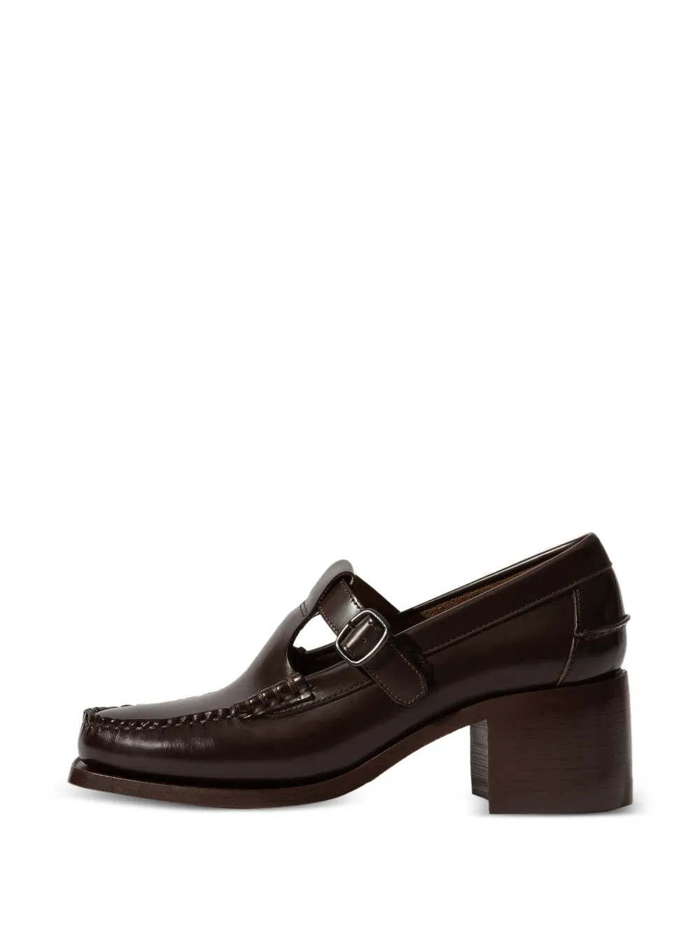 Hereu Alber T-bar loafers Bruin