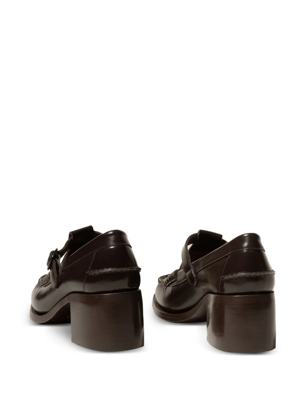 Hereu Alber T-bar loafers Bruin