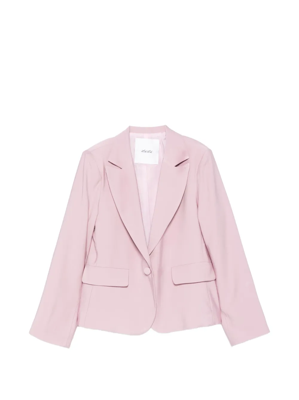 Miss Grant Kids pocket single-breasted blazer - Rosa