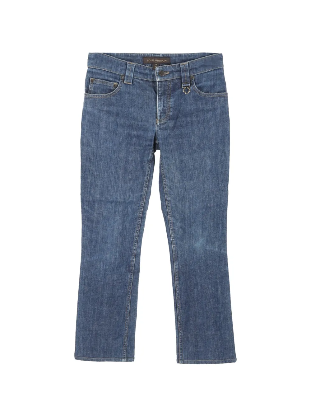 Louis Vuitton Pre-Owned straight-leg jeans - Blu