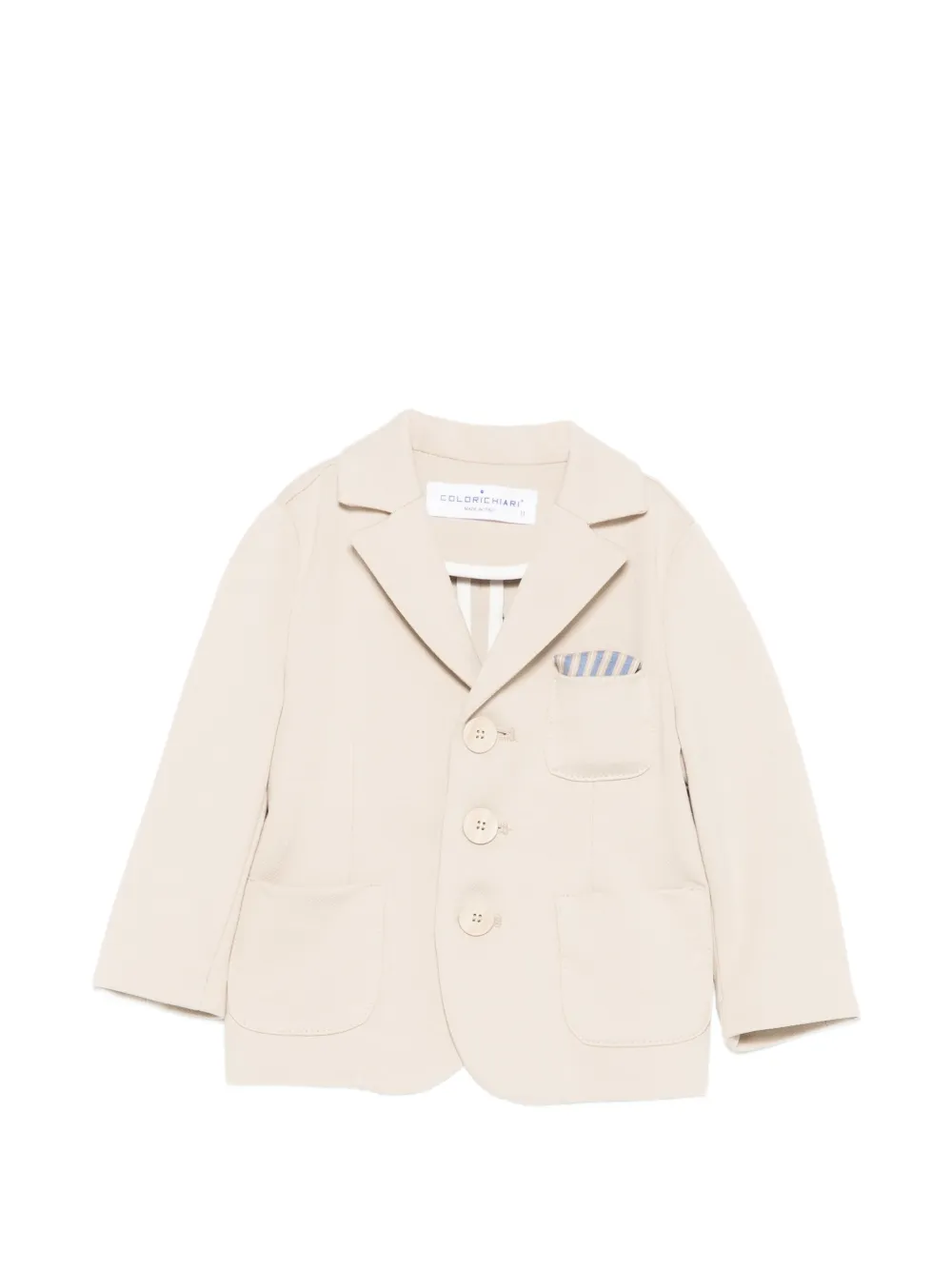 Colorichiari patch-pocket blazer - Toni neutri