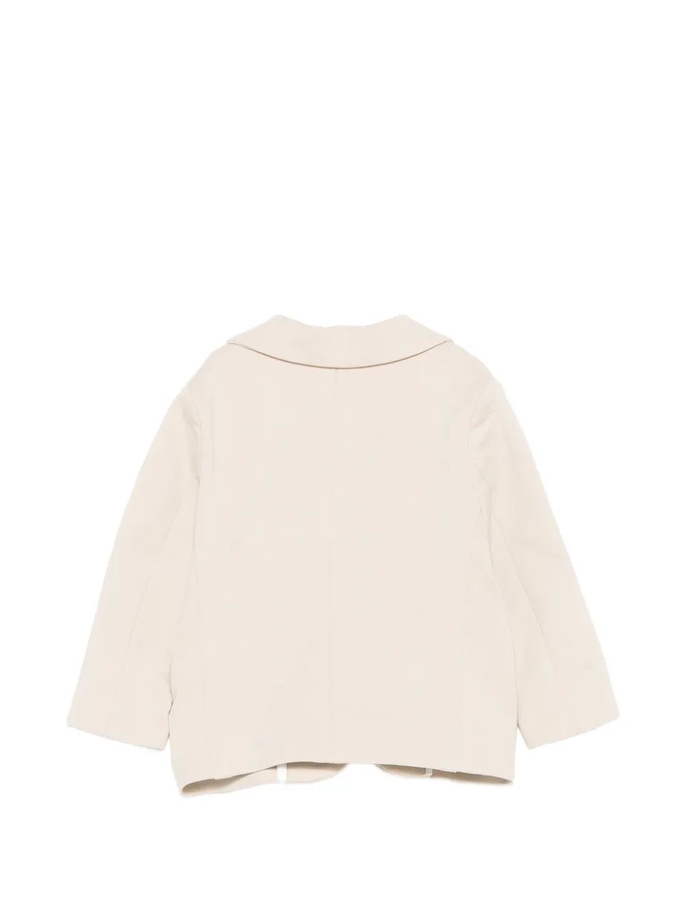 Colorichiari Blazer met opgestikte zak Beige