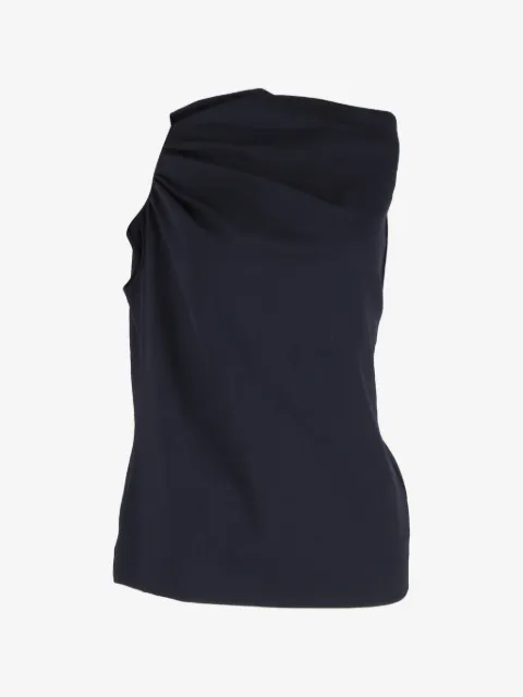 Escada Pre-Owned top drapeado sin mangas
