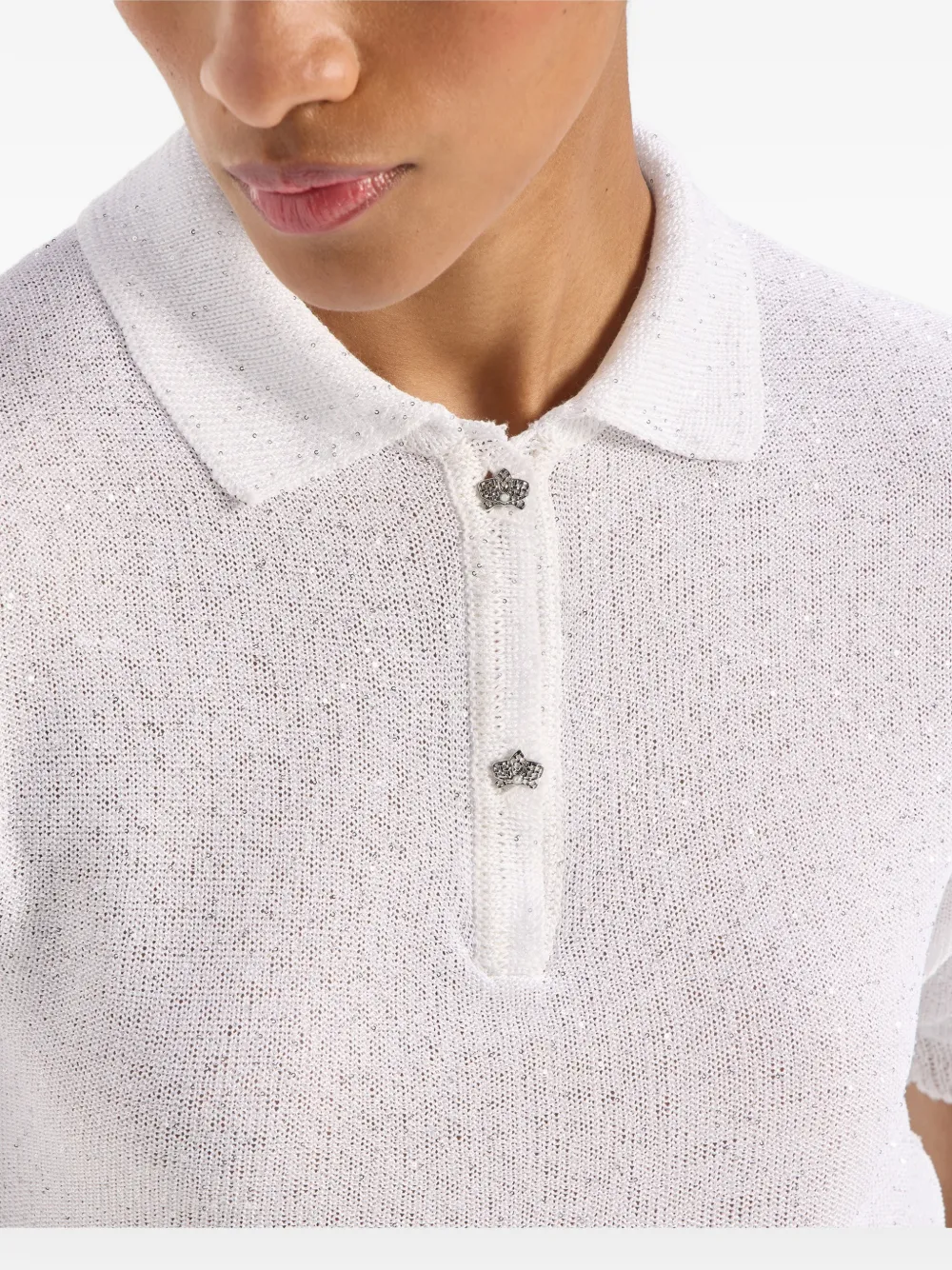 Collared Polo Top