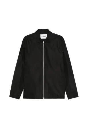 DRIES VAN NOTEN ジップアップ シャツ | ブラック | FARFETCH JP