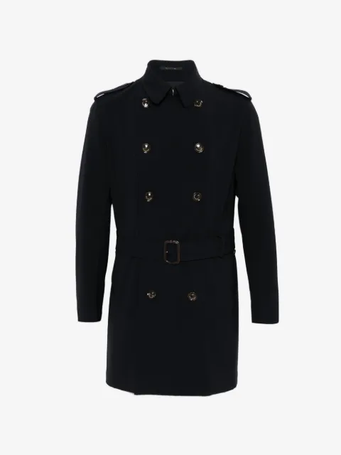 Montecore buttoned belted coat