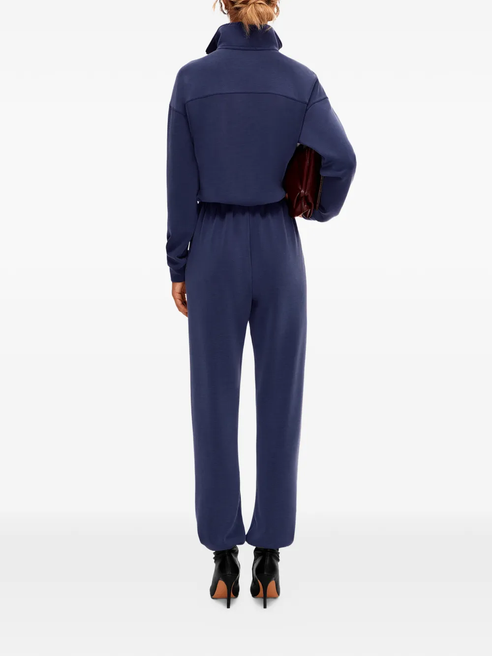  Annafoxy Calme Zip Sweatshirt - Blue 