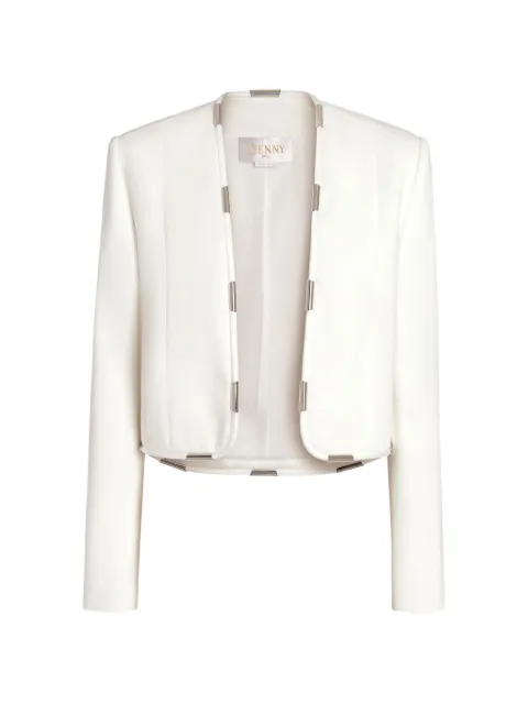 Genny metallic-detail jacket