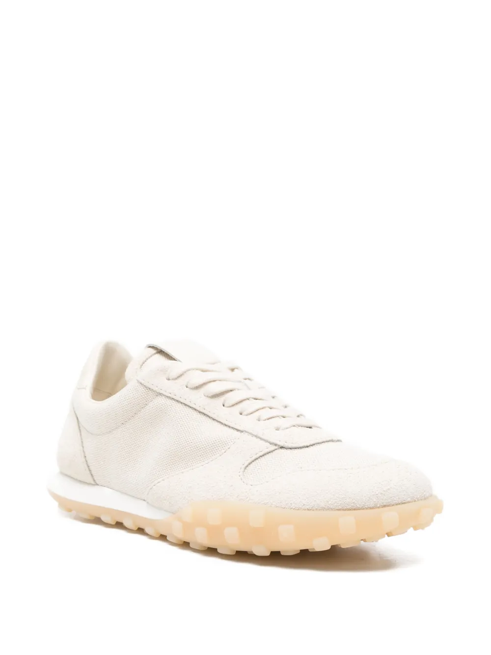 Jil Sander lace-up sneakers Beige