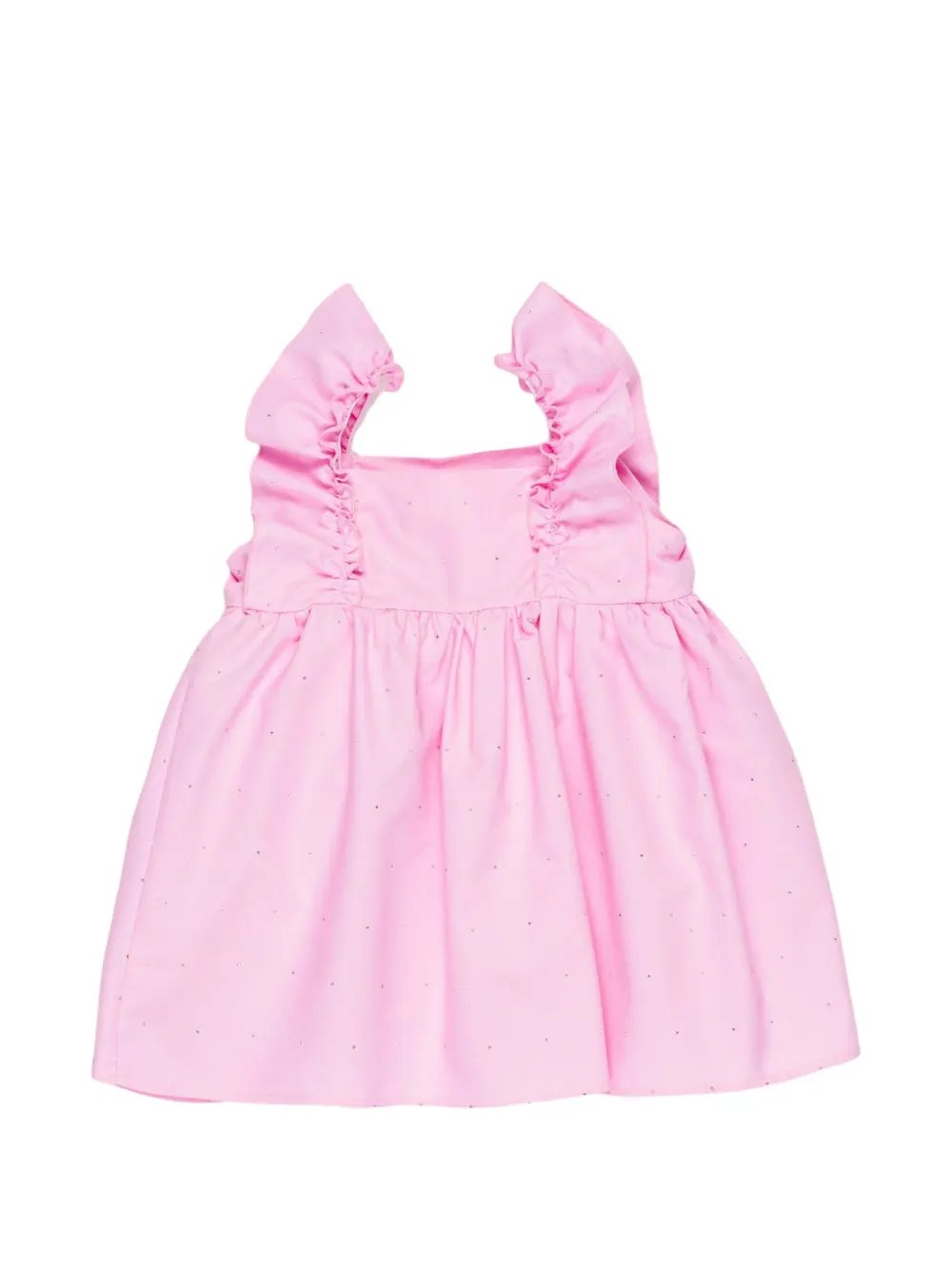 Miss Grant Kids Jurk met ruches Roze