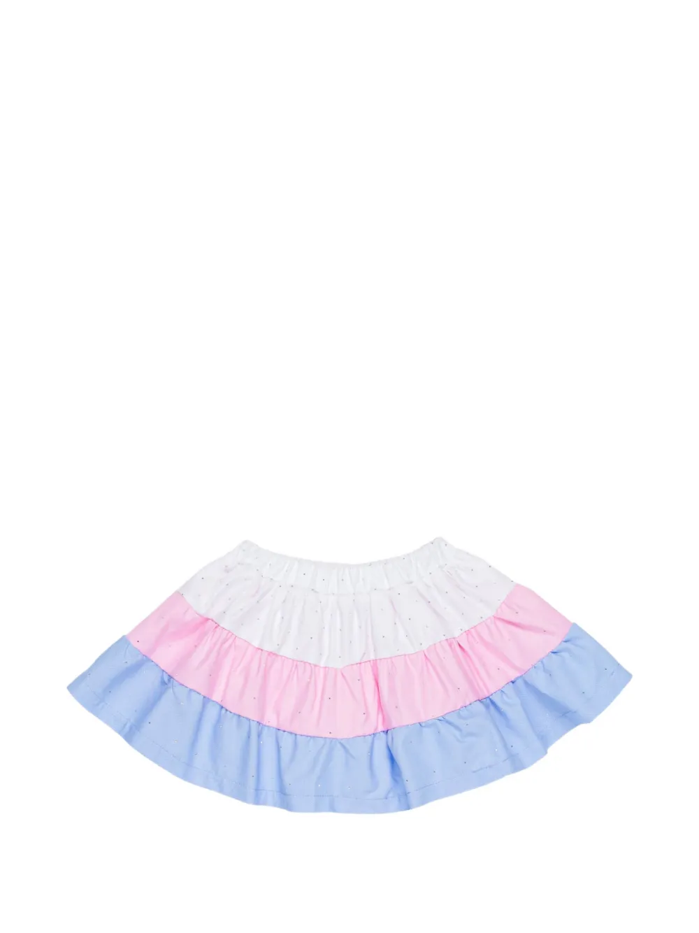Miss Grant Kids ruffled skirt - Bianco