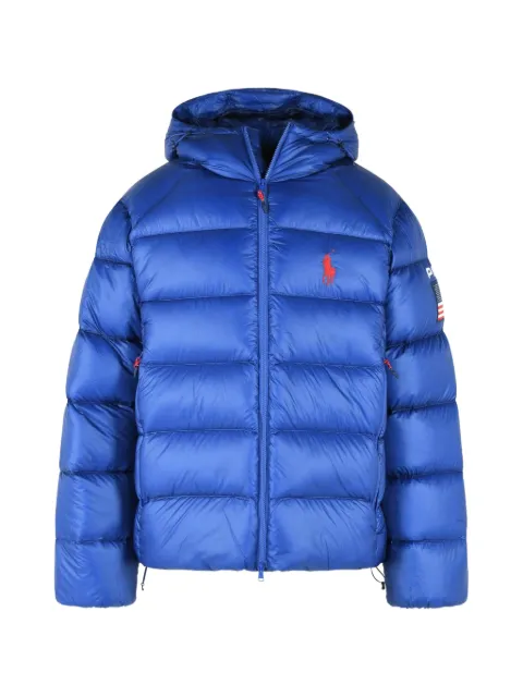 Polo Ralph Lauren The Hawthorne Flag drawstring logo-embroidery jacket