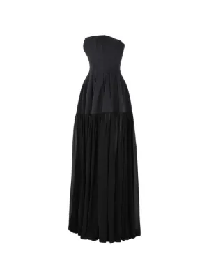 chinese dress ladies The Alessandra Maxi Dress in Cream – Solace London main image 0