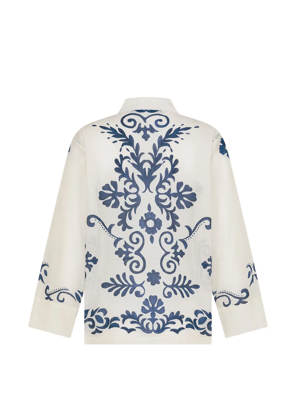 Patterned Buttoned Shirt