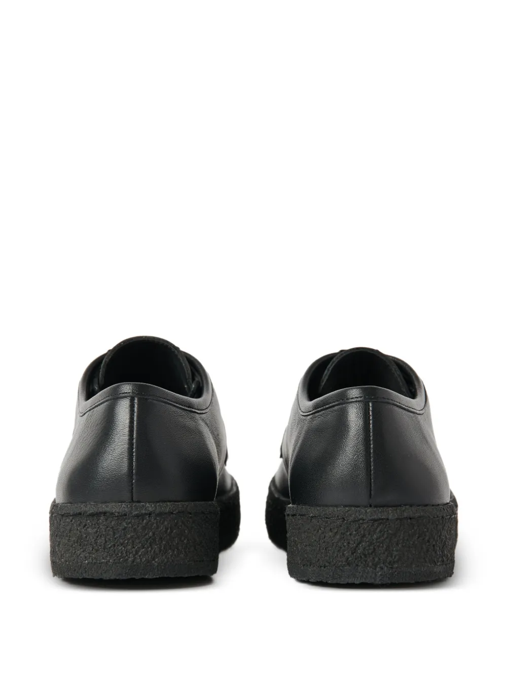 Studio Nicholson Leitch leren laarzen met ringlets Zwart