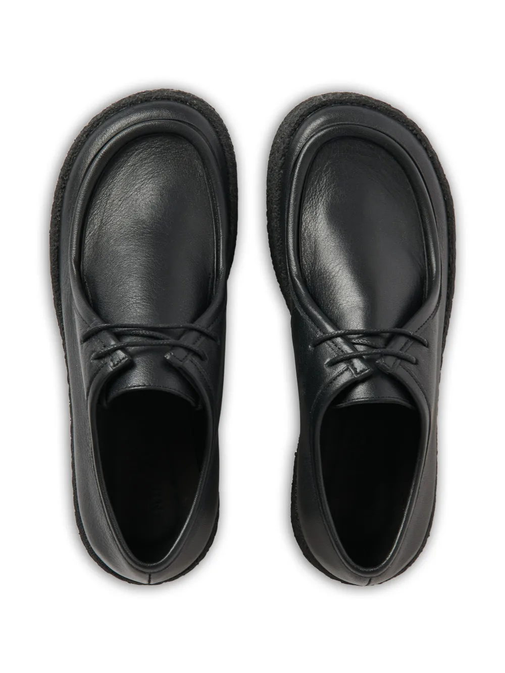 Studio Nicholson Leitch leren laarzen met ringlets Zwart