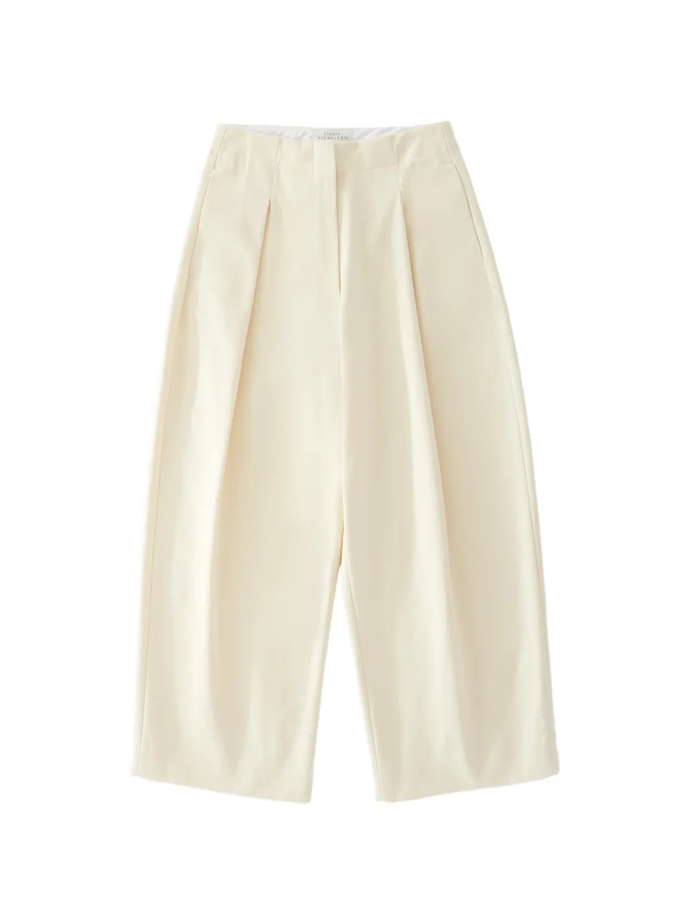 Studio Nicholson Pantaloni Dordoni con pieghe - Toni neutri