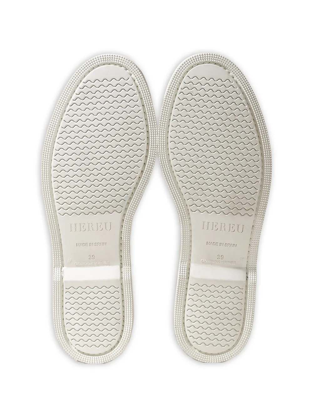 Hereu Alber loafers met T-bandje Zwart