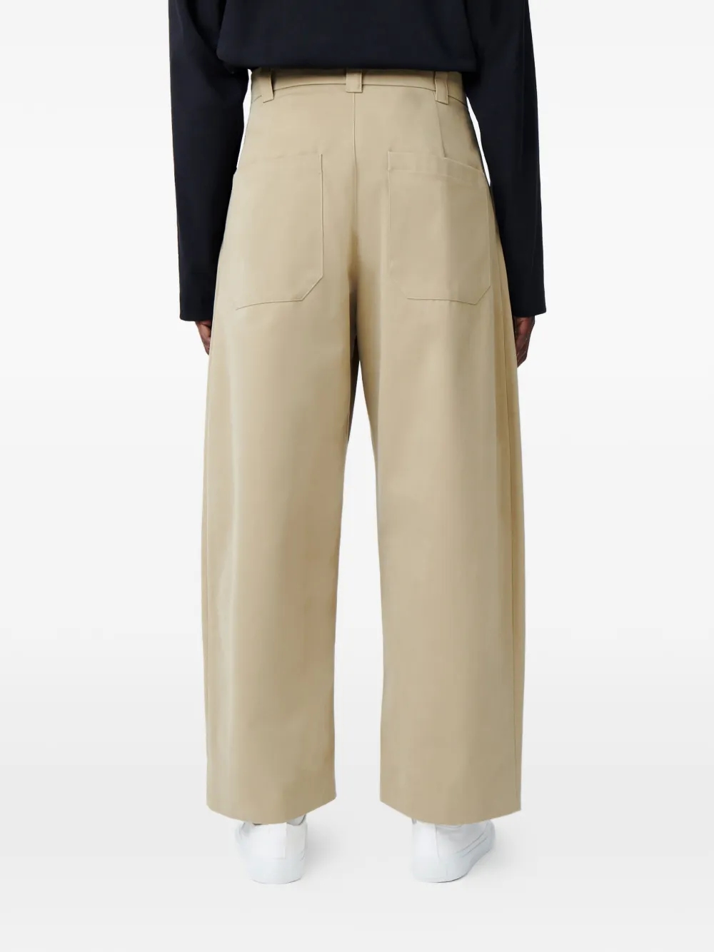 Sorte Pleated Trousers