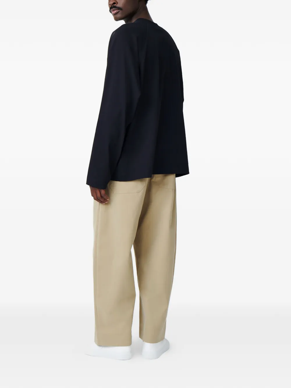 Sorte Pleated Trousers